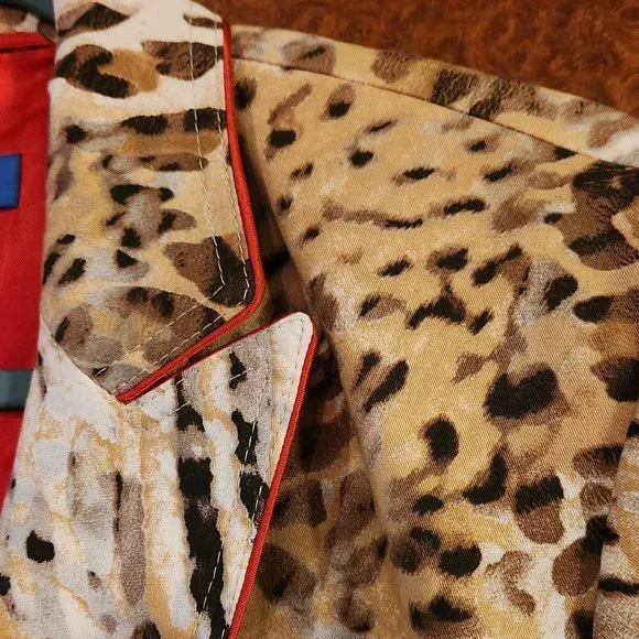 Mixed Leopard/Cheetah Print Blazer from Escada Sport - Picture 3 of 7